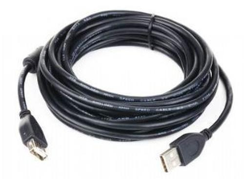 Gembird 3m USB 2.0 A M/FM USB cable USB A Black image 2