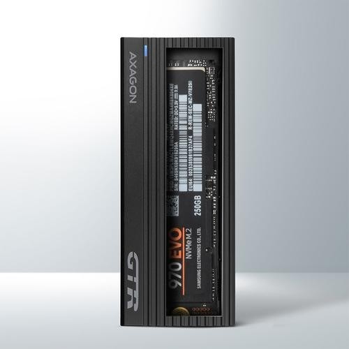 Axagon EM2-GTR SSD enclosure Black M.2 image 2