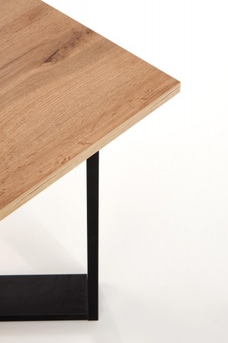 Halmar CROSS c. table, color: wotan oak/black image 2