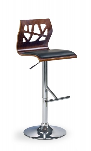 Halmar H34 bar stool color: black image 2