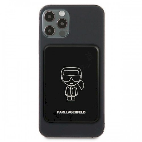 Karl Lagerfeld Powerbank 3000mAh MagSafe, black (KLPBMSOIBK) image 2