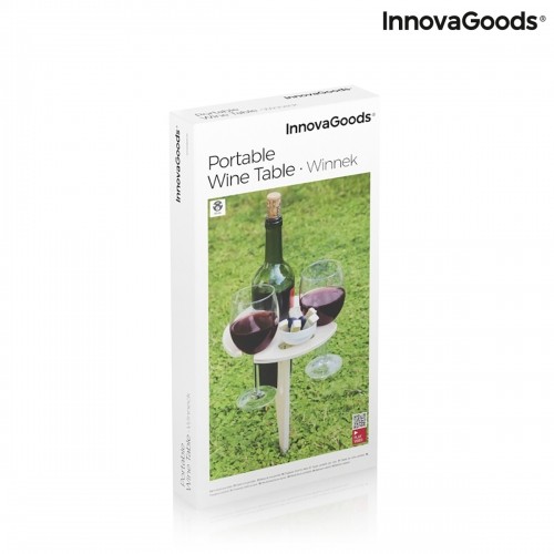 Pārnēsājams āra saliekamais vīna galds Winnek InnovaGoods image 2