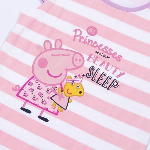 Vasaras pidžamu zēniem Peppa Pig Violets Rozā image 2