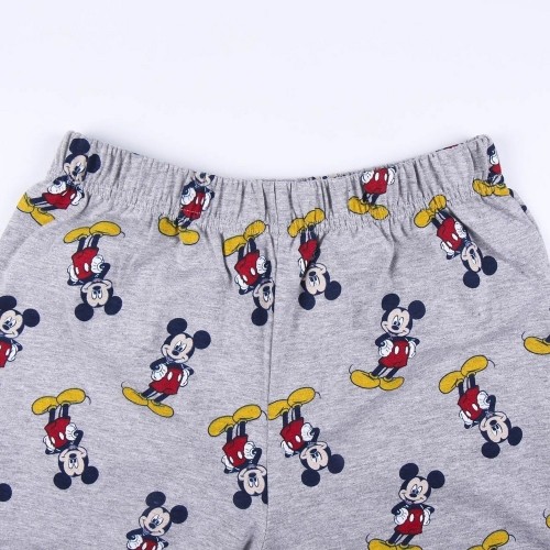Vasaras pidžamu zēniem Mickey Mouse Pelēks image 2