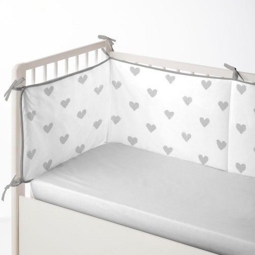 Mazuļa gultas aizsargs Cool Kids Hearts (60 x 60 x 60 + 40 cm) image 2
