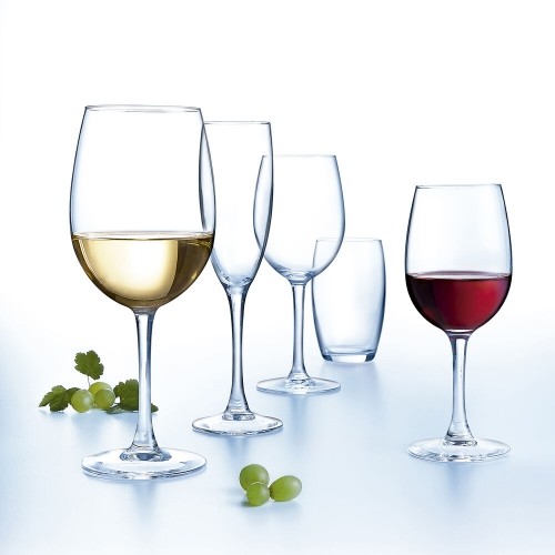 Glāžu komplekts Arcoroc Vina 6 gb. Caurspīdīgs Stikls (36 cl) image 2
