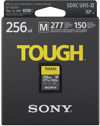 Sony memory card SDXC 256GB M Tough UHS-II C10 U3 V60 image 2