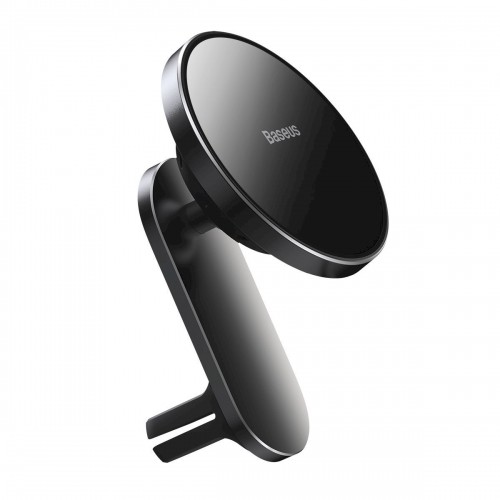Baseus Big Energy car mount with wireless charger 15W for Iphone 12 (Black) image 2