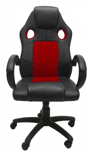 Top E Shop Topeshop FOTEL ENZO CZER-CZAR office/computer chair Padded seat Padded backrest image 2