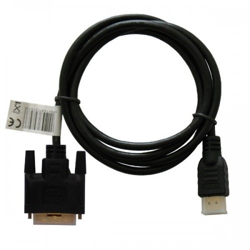 Savio CL-139 video cable adapter 1.8 m DVI-A HDMI Type A (Standard) Black image 2