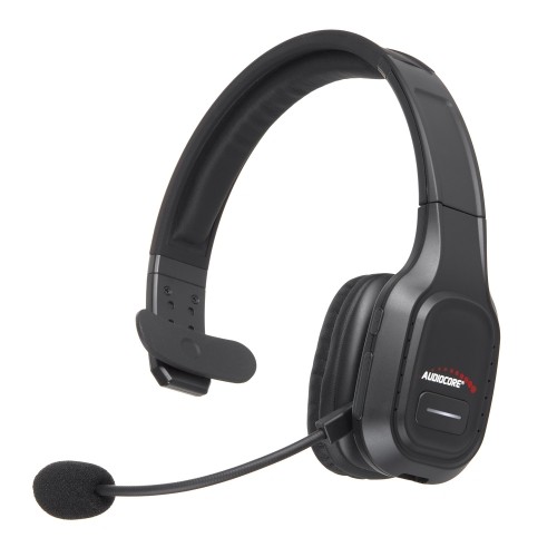 Audiocore 74452 Bluetooth Headset Headphone Noise Reuction Microphone Call CenterGoogle Siri Office Wireless image 2