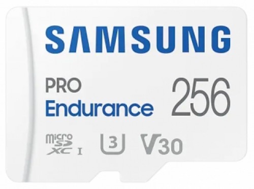 Samsung PRO Endurance microSD 256GB + Adapter image 2