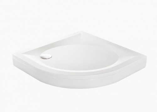 PAA ART RO90 R550 4W KDPARTRO90R550W/00 cast stone shower tray with panel and adjustable feets - white   image 2