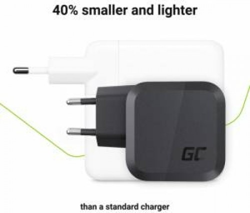 Green Cell GC PowerGaN 65W USB-C PD Charger for laptops, MacBook, Tablets, and Smartphones image 2