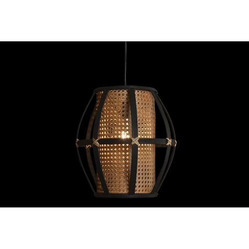 Потолочный светильник DKD Home Decor Чёрный Коричневый 220 V 50 W (34 x 34 x 35 cm) image 2