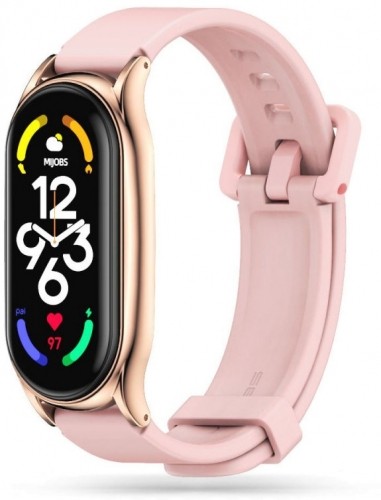 Tech-Protect watch strap IconBand Pro Xiaomi Mi Band 5/6/7, pink image 2