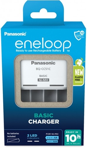 Panasonic Batteries Panasonic eneloop зарядное устройство BQ-CC51E image 2