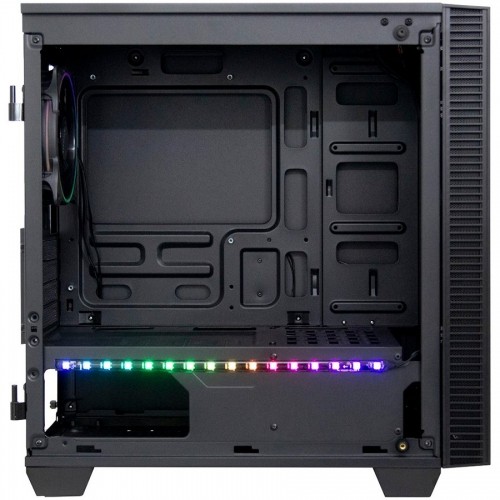 Chassis INTER-TECH X-608 INFINITY MICRO, microATX, RGB, Front and Side Tempered Glass, w/o PSU image 2
