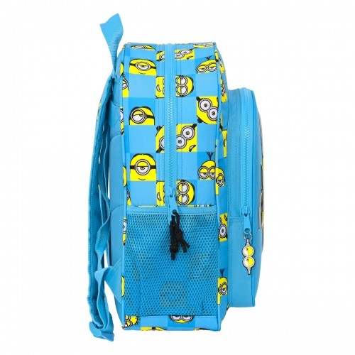 Школьный рюкзак Minions Minionstatic Синий (32 x 38 x 12 cm) image 2