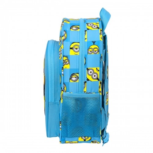 Школьный рюкзак Minions Minionstatic Синий (26 x 34 x 11 cm) image 2
