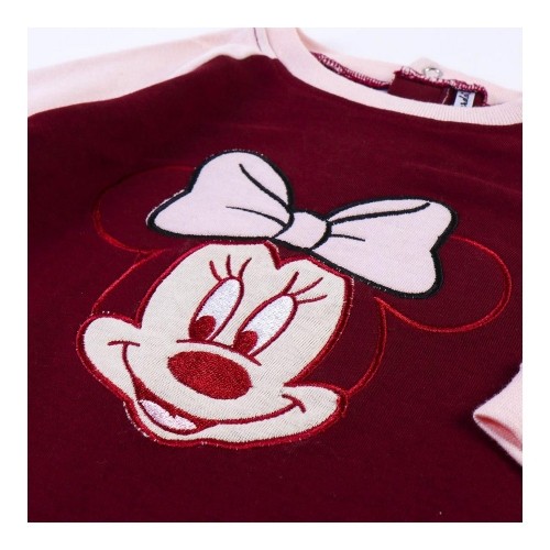 Mazuļu Garpiedurkņu Kombinezons Minnie Mouse Sarkanbrūns image 2