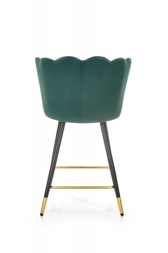 Halmar H106 bar stool, color: dark green image 2