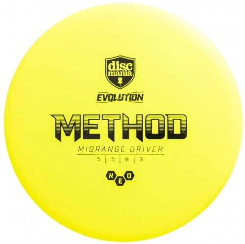 Discgolf DISCMANIA Midrange Driver NEO METHOD Evolution Yellow 5/5/0/3 image 2