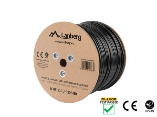 Lanberg Cable UTP Cat.5E CU 305 m wire outdoor image 2