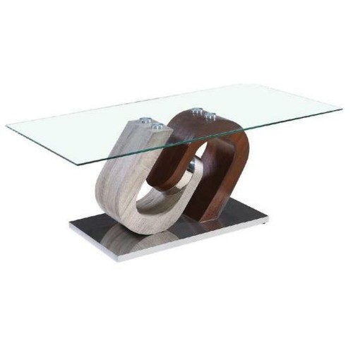 Mazs galdiņš DKD Home Decor Dabisks Koks MDF Tērauds (120 x 40 x 76 cm) image 2
