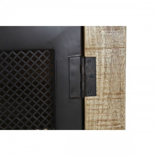 Устройство DKD Home Decor Чёрный Серый Металл Темно-коричневый Древесина манго (150 x 43 x 90 cm) image 2