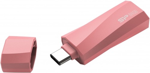 Silicon Power flash drive 64GB Mobile C07, pink image 2