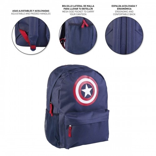 Школьный рюкзак The Avengers Темно-синий (30 x 41 x 14 cm) image 2