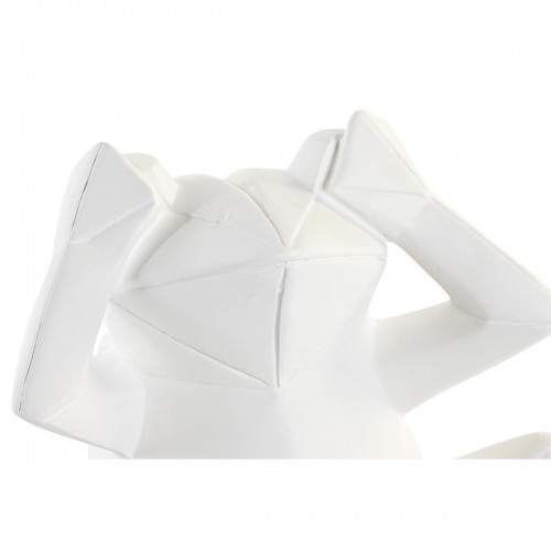 Декоративная фигура DKD Home Decor Белый Смола Лягушка современный (18,5 x 13 x 17,8 cm) (3 штук) image 2