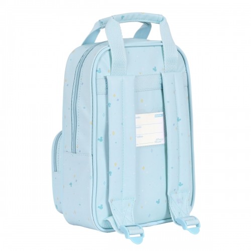Школьный рюкзак Mickey Mouse Clubhouse Светло Синий (20 x 28 x 8 cm) image 2