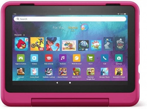 Amazon Fire HD 8 32GB Kids Pro 2022, rainbow universe image 2