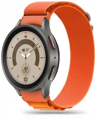 Tech-Protect watch strap Nylon Pro Samsung Galaxy Watch 4/5/5 Pro, orange image 2