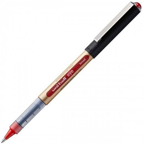 Liquid ink ballpoint pen Uni-Ball Rollerball Eye Broad UB-150 Красный 12 штук image 2