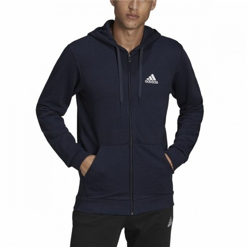 Vīriešu Sporta Jaka Adidas  Essentials French Terry Big Tumši zils image 2
