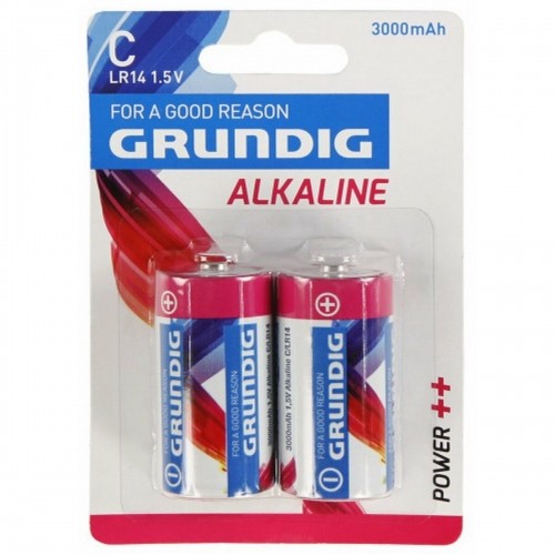 Alkaline baterijas LR14 Grundig Tips C (24 gb.) image 2