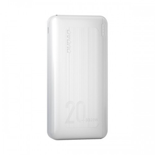 Dudao power bank 20000 mAh Power Delivery 20 W Quick Charge 3.0 2x USB | USB Type C white (K12PQ + white) image 2