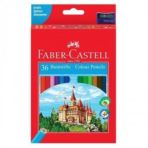 Krāsainie zīmuļi Faber-Castell Daudzkrāsains (4 gb.) image 2