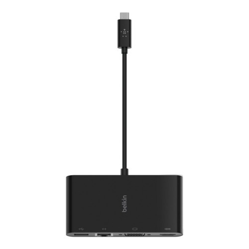 Belkin USB-C Multimedia Adapter GBE,HDMI,VGA,US image 2