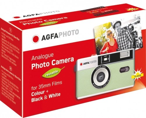 Agfaphoto аналоговая камера 35 мм, зеленая image 2