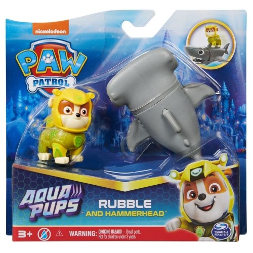 PAW PATROL figūra Aqua Hero Pups Rubble, 6066146 image 2