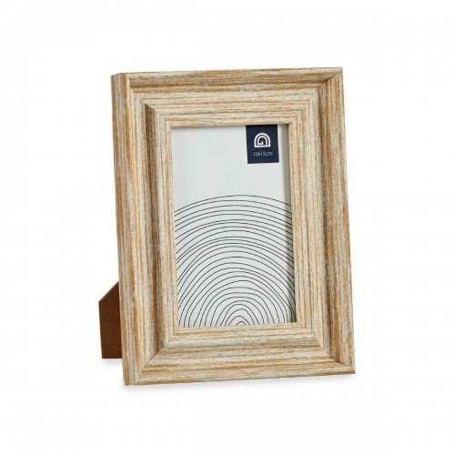 Gift Decor Фото рамка Стеклянный Позолоченный Деревянный Коричневый Пластик (16,2 x 2 x 21 cm) (6 штук) image 2