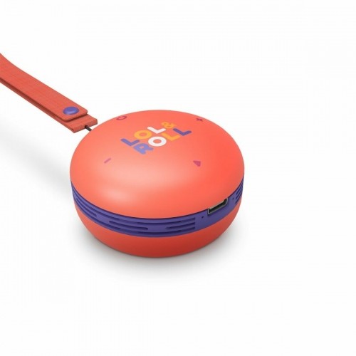 Портативный Bluetooth-динамик Energy Sistem Lol&Roll Pop Kids Оранжевый 5 W 500 mAh image 2