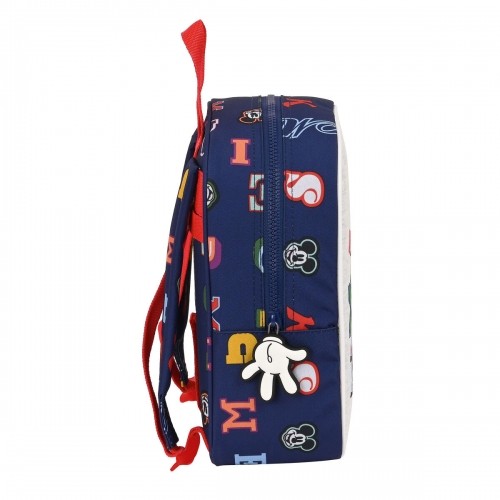 Детский рюкзак Mickey Mouse Clubhouse Only one Тёмно Синий (22 x 27 x 10 cm) image 2