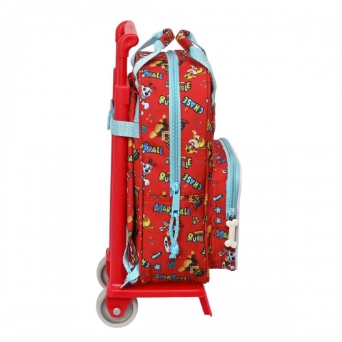 Школьный рюкзак с колесиками The Paw Patrol Funday Красный Светло Синий (20 x 28 x 8 cm) image 2