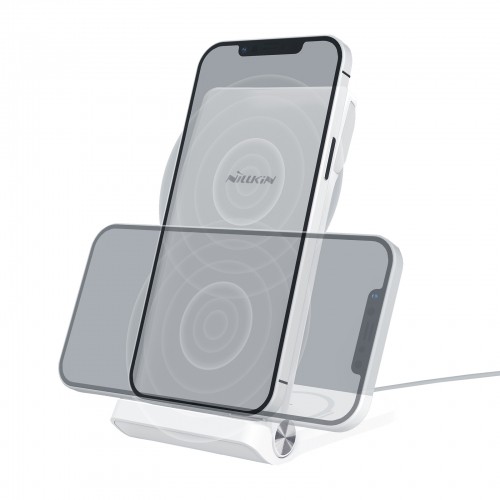 Nillkin PowerTrio 3in1 Wireless Charger for Apple Watch White (MFI) image 2