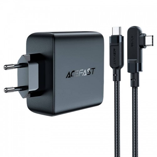 Wall charger Acefast  A37 PD100W GAN, 4x USB, 100W (black) image 2